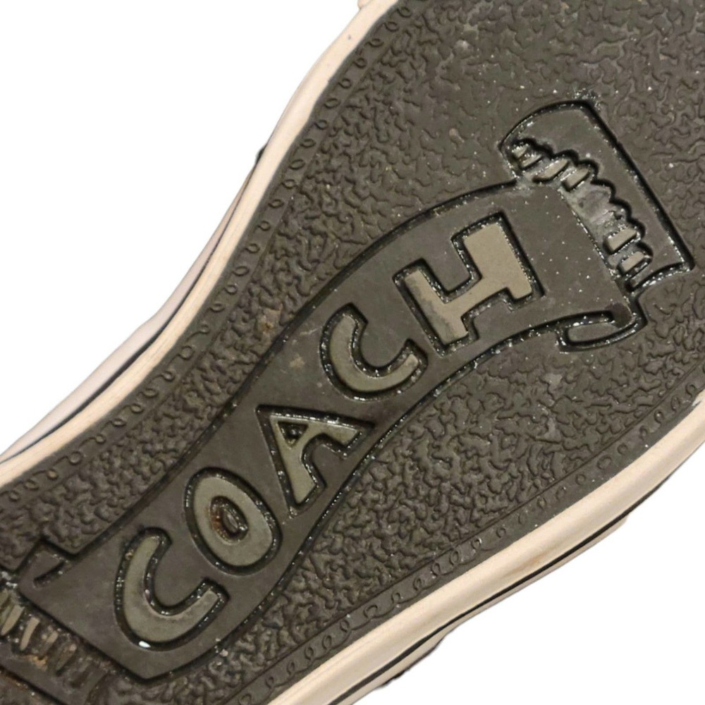 COACH designer black and gray sneakers size 7 - Picture 2 of 11